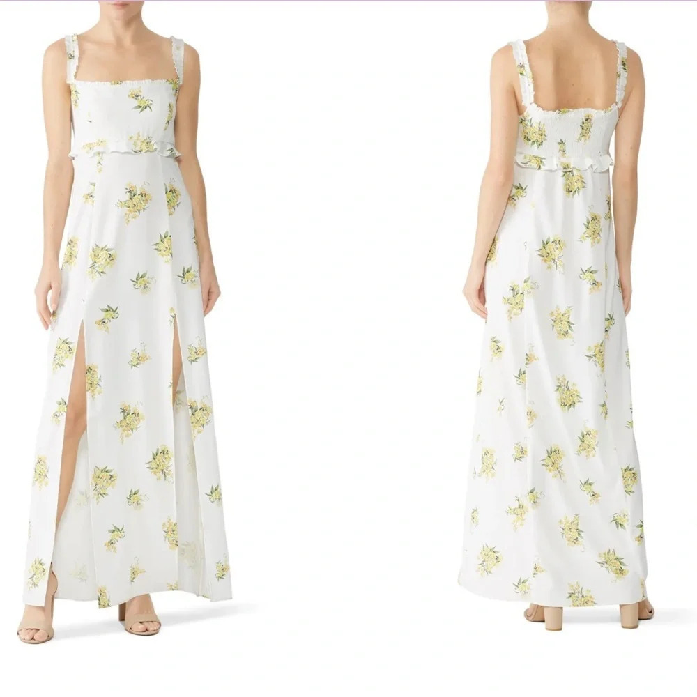 Show Me Your MuMu Bristol Floral Maxi Dress Small